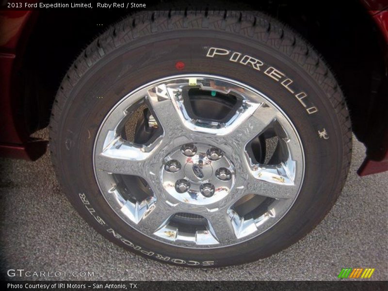 Ruby Red / Stone 2013 Ford Expedition Limited