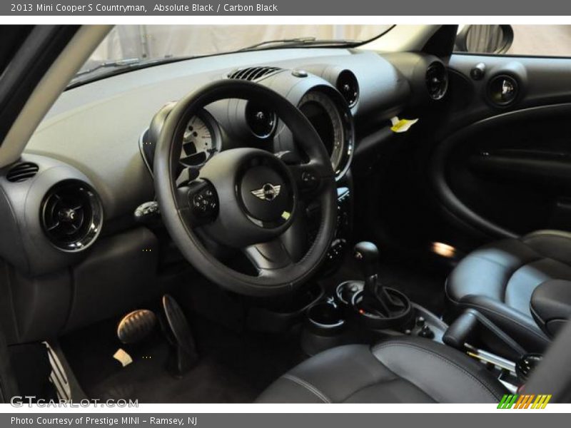 Absolute Black / Carbon Black 2013 Mini Cooper S Countryman