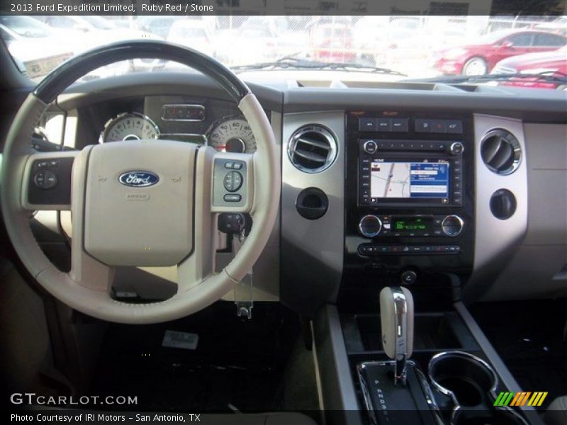 Ruby Red / Stone 2013 Ford Expedition Limited