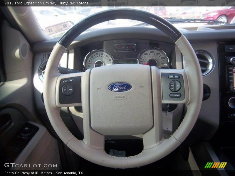 Ruby Red / Stone 2013 Ford Expedition Limited