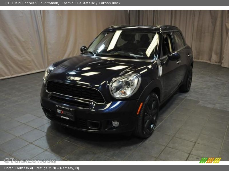 Cosmic Blue Metallic / Carbon Black 2013 Mini Cooper S Countryman