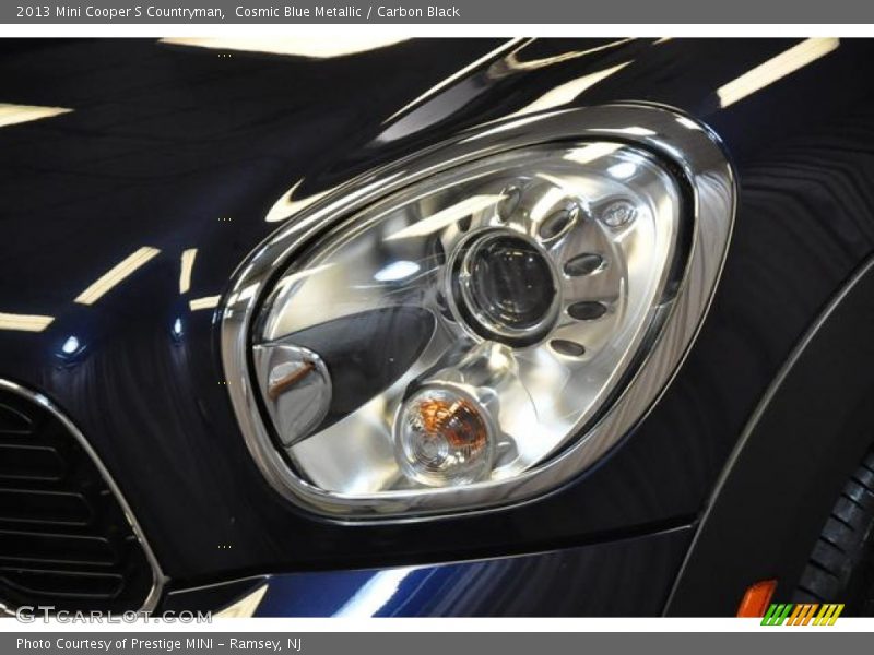 Cosmic Blue Metallic / Carbon Black 2013 Mini Cooper S Countryman