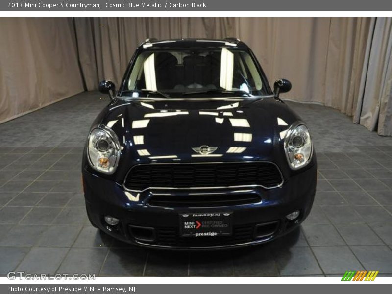 Cosmic Blue Metallic / Carbon Black 2013 Mini Cooper S Countryman