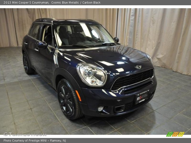 Cosmic Blue Metallic / Carbon Black 2013 Mini Cooper S Countryman