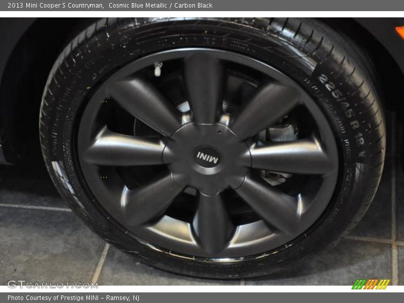 Cosmic Blue Metallic / Carbon Black 2013 Mini Cooper S Countryman