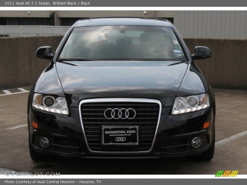 Brilliant Black / Black 2011 Audi A6 3.2 Sedan