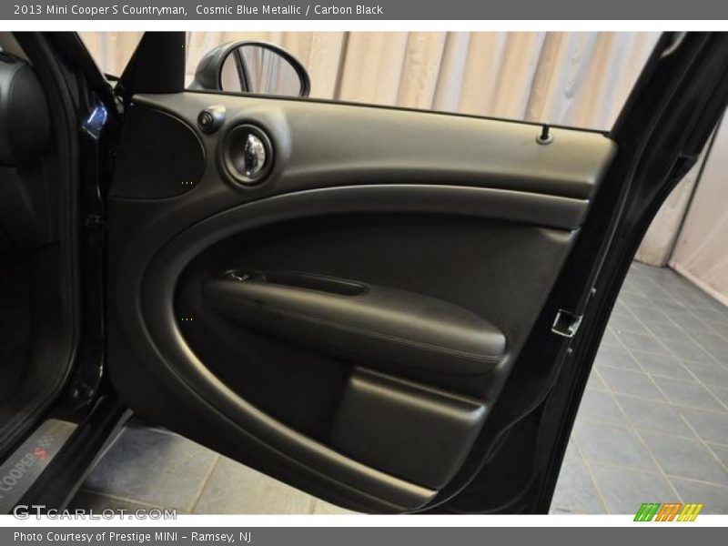Cosmic Blue Metallic / Carbon Black 2013 Mini Cooper S Countryman