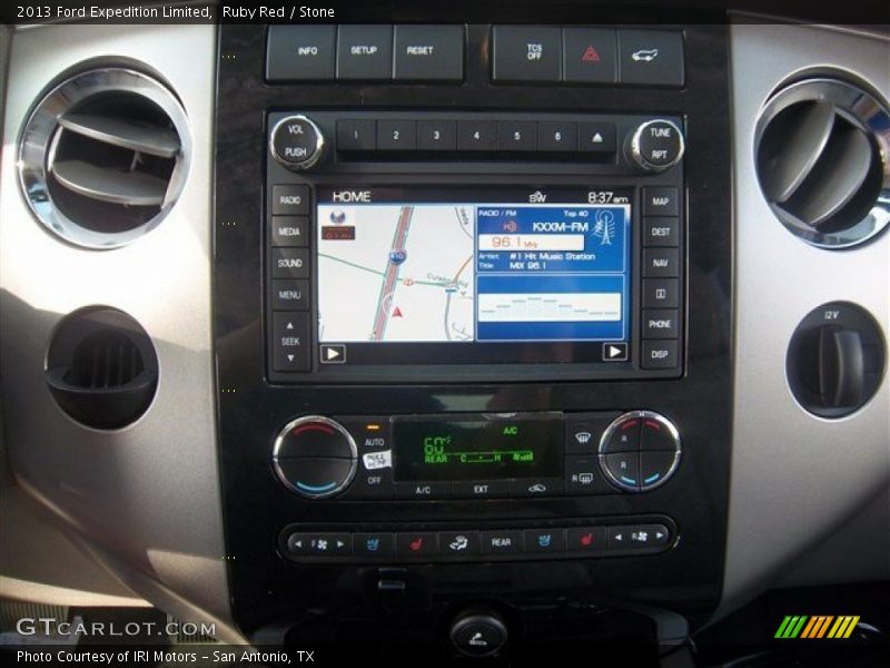 Ruby Red / Stone 2013 Ford Expedition Limited