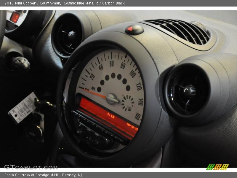 Cosmic Blue Metallic / Carbon Black 2013 Mini Cooper S Countryman