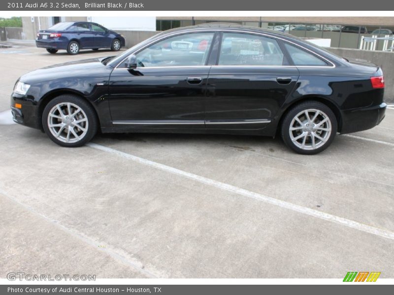 Brilliant Black / Black 2011 Audi A6 3.2 Sedan