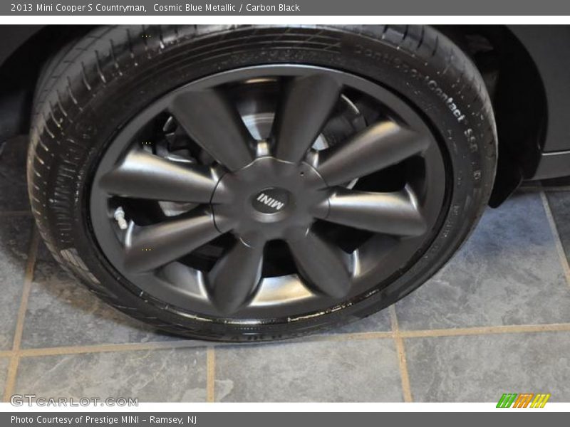 Cosmic Blue Metallic / Carbon Black 2013 Mini Cooper S Countryman