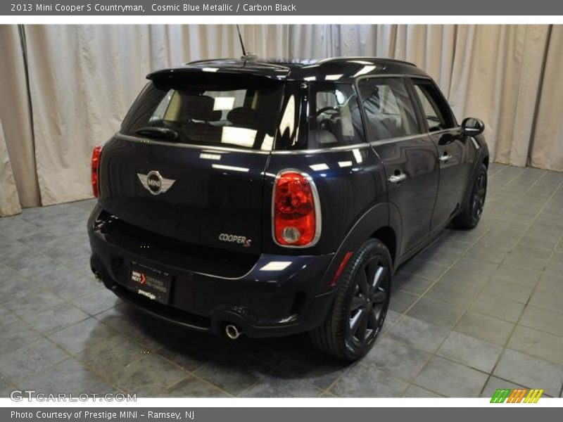 Cosmic Blue Metallic / Carbon Black 2013 Mini Cooper S Countryman