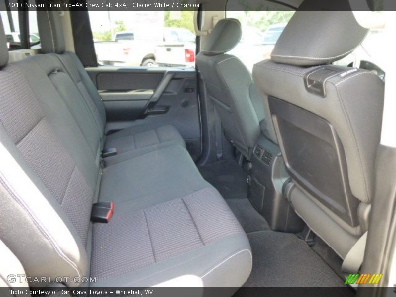 Glacier White / Charcoal 2013 Nissan Titan Pro-4X Crew Cab 4x4