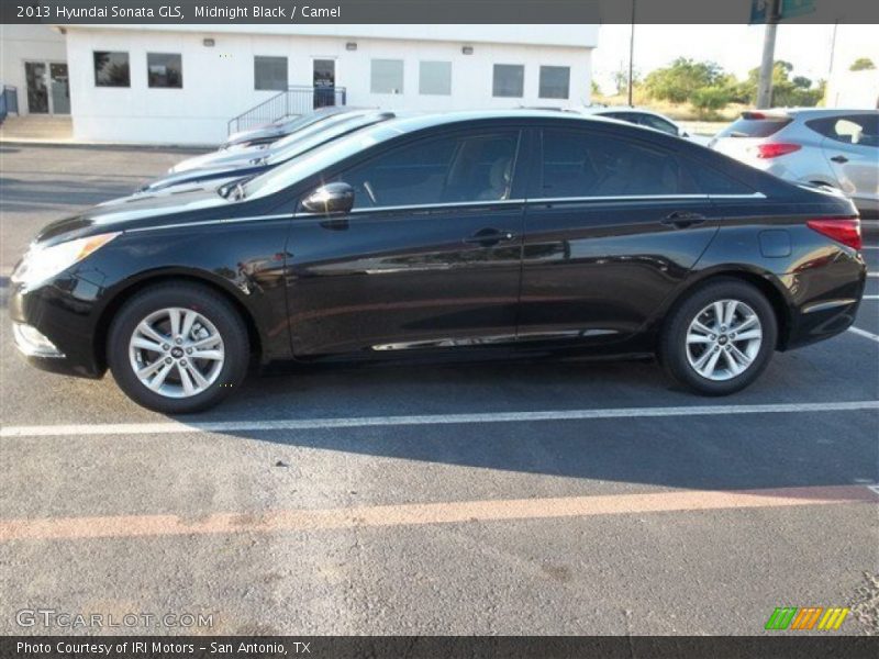 Midnight Black / Camel 2013 Hyundai Sonata GLS