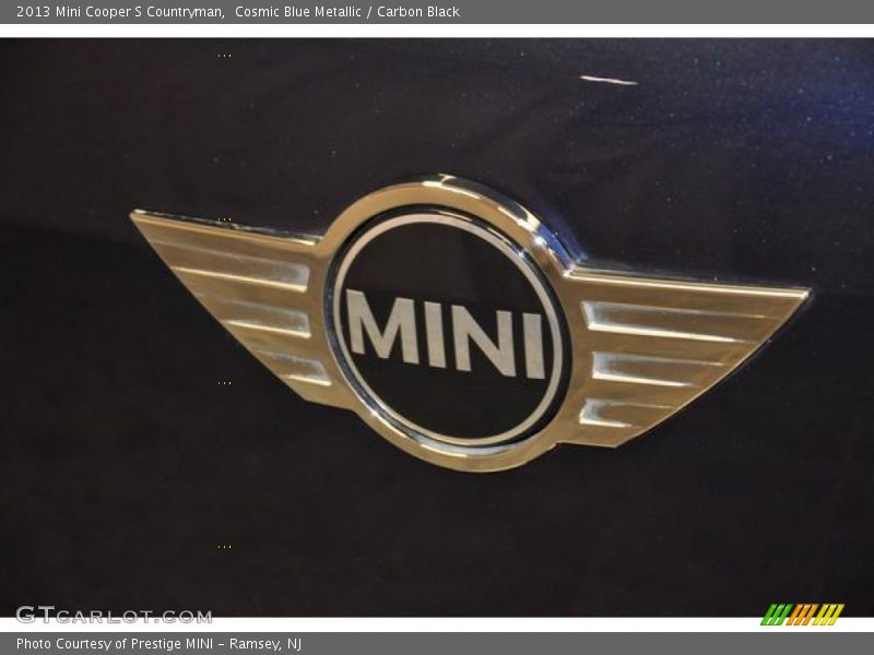 Cosmic Blue Metallic / Carbon Black 2013 Mini Cooper S Countryman