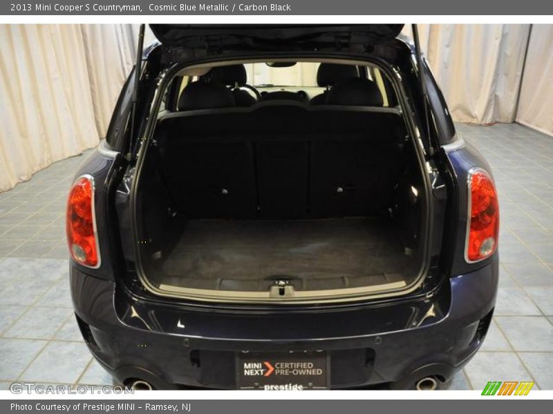 Cosmic Blue Metallic / Carbon Black 2013 Mini Cooper S Countryman