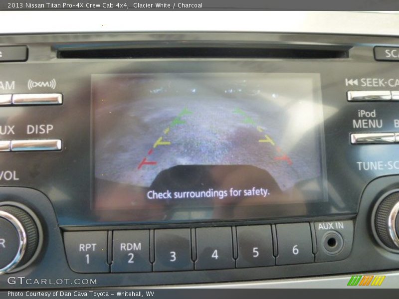 Glacier White / Charcoal 2013 Nissan Titan Pro-4X Crew Cab 4x4