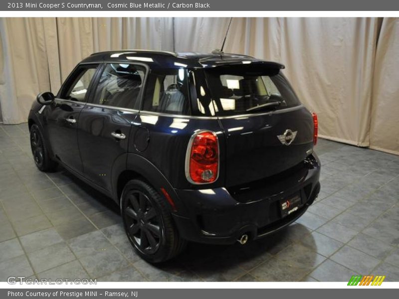 Cosmic Blue Metallic / Carbon Black 2013 Mini Cooper S Countryman