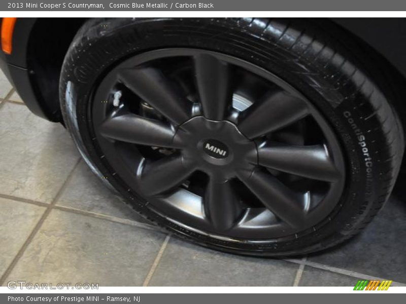 Cosmic Blue Metallic / Carbon Black 2013 Mini Cooper S Countryman