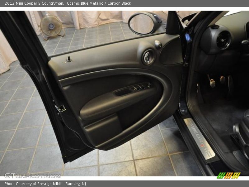 Cosmic Blue Metallic / Carbon Black 2013 Mini Cooper S Countryman
