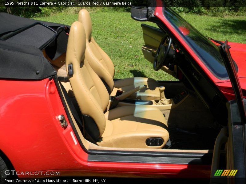 Front Seat of 1995 911 Carrera 4 Cabriolet