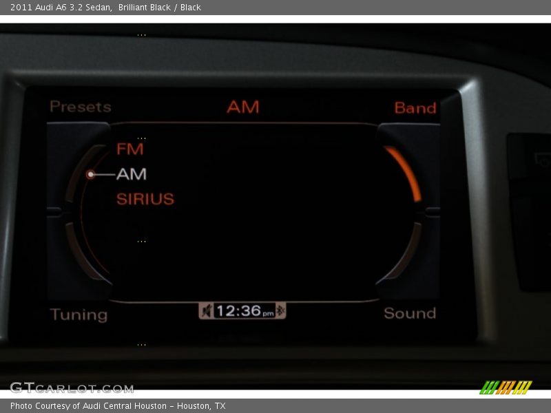 Brilliant Black / Black 2011 Audi A6 3.2 Sedan