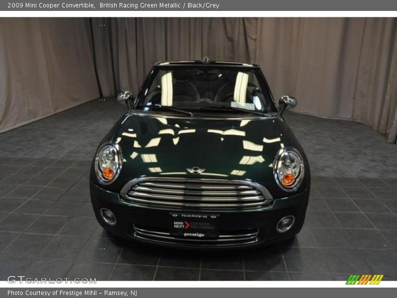 British Racing Green Metallic / Black/Grey 2009 Mini Cooper Convertible