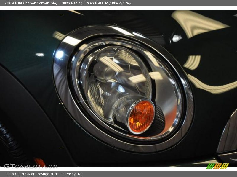 British Racing Green Metallic / Black/Grey 2009 Mini Cooper Convertible
