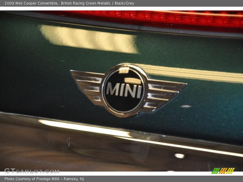 British Racing Green Metallic / Black/Grey 2009 Mini Cooper Convertible