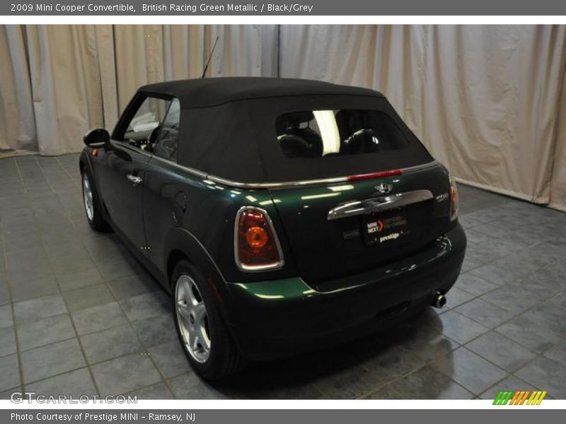 British Racing Green Metallic / Black/Grey 2009 Mini Cooper Convertible