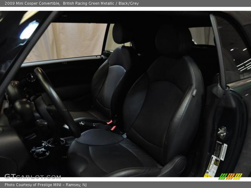 British Racing Green Metallic / Black/Grey 2009 Mini Cooper Convertible