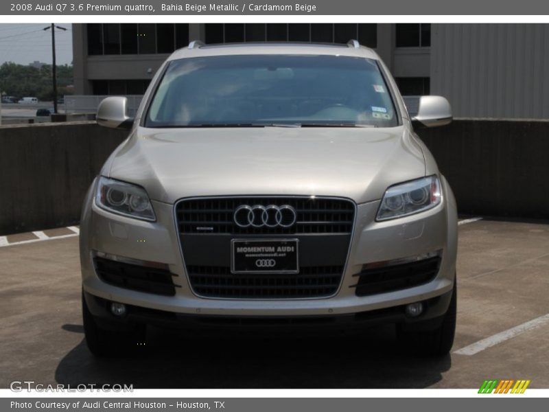 Bahia Beige Metallic / Cardamom Beige 2008 Audi Q7 3.6 Premium quattro