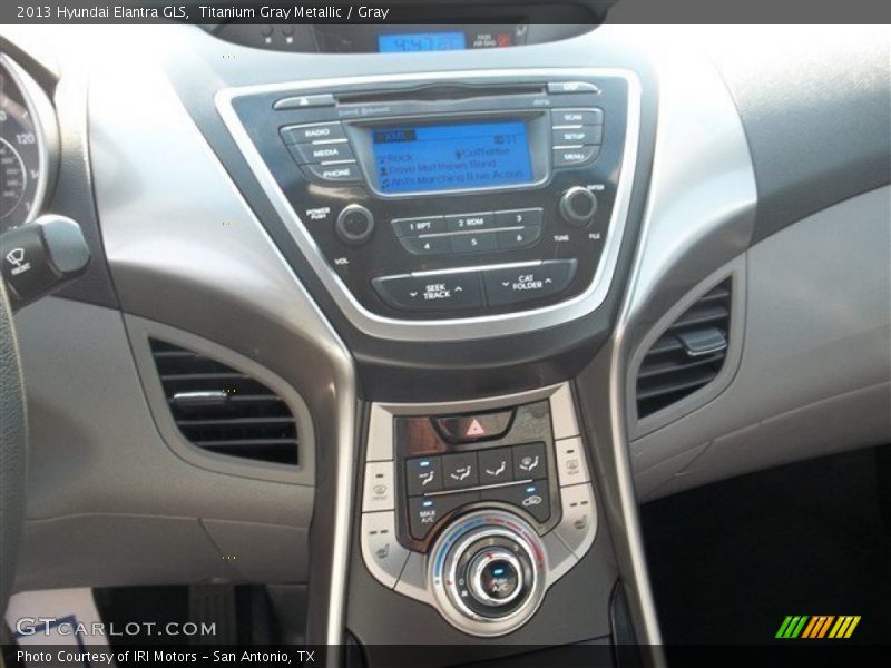 Titanium Gray Metallic / Gray 2013 Hyundai Elantra GLS