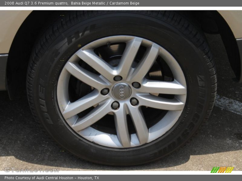 Bahia Beige Metallic / Cardamom Beige 2008 Audi Q7 3.6 Premium quattro