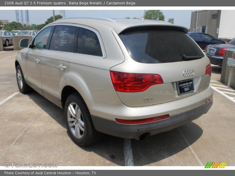 Bahia Beige Metallic / Cardamom Beige 2008 Audi Q7 3.6 Premium quattro