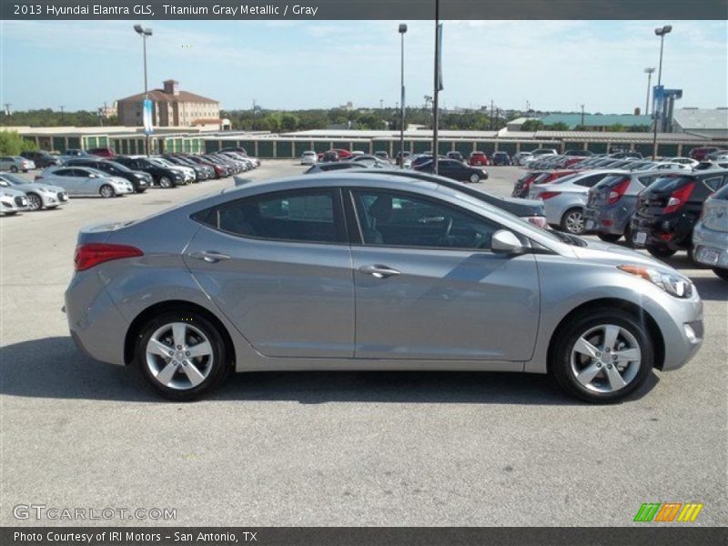 Titanium Gray Metallic / Gray 2013 Hyundai Elantra GLS