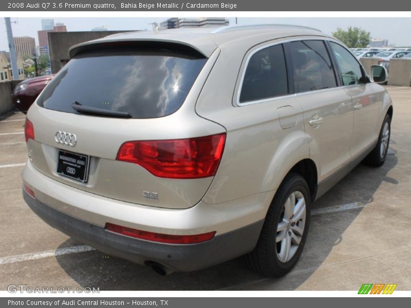 Bahia Beige Metallic / Cardamom Beige 2008 Audi Q7 3.6 Premium quattro