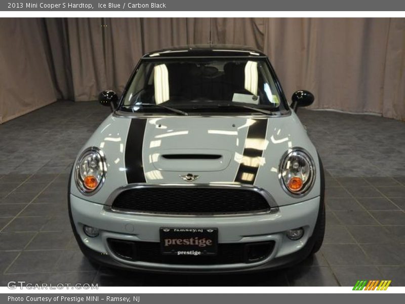 Ice Blue / Carbon Black 2013 Mini Cooper S Hardtop