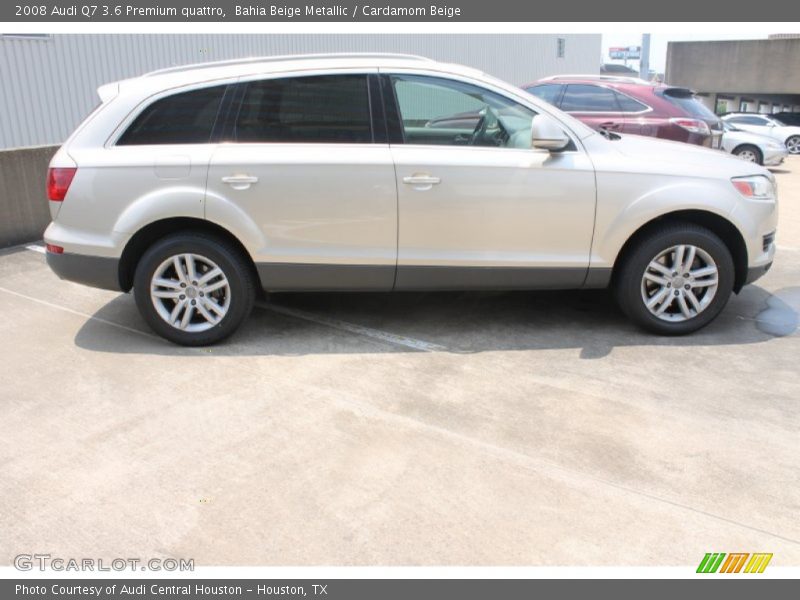 Bahia Beige Metallic / Cardamom Beige 2008 Audi Q7 3.6 Premium quattro