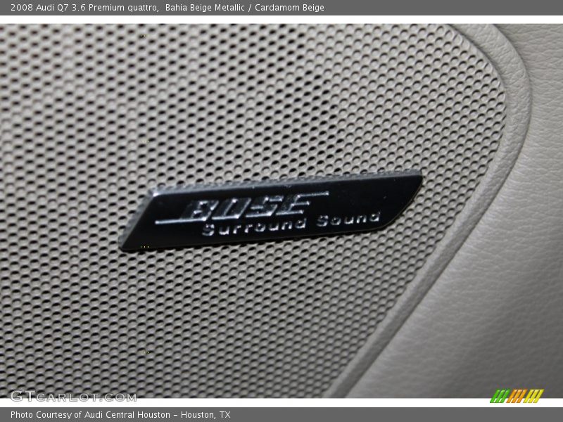 Bahia Beige Metallic / Cardamom Beige 2008 Audi Q7 3.6 Premium quattro