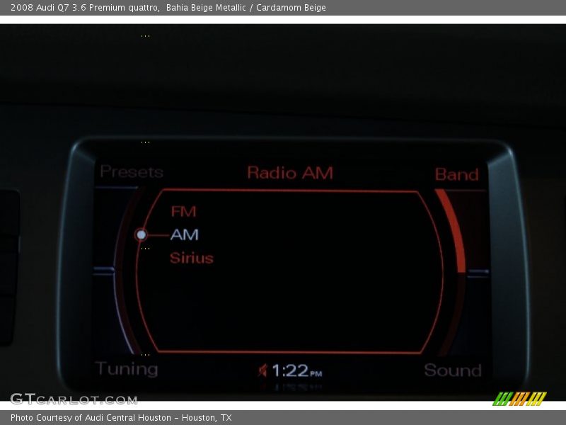 Bahia Beige Metallic / Cardamom Beige 2008 Audi Q7 3.6 Premium quattro