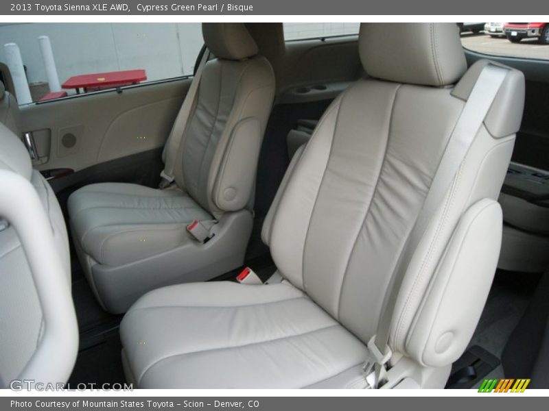 Cypress Green Pearl / Bisque 2013 Toyota Sienna XLE AWD