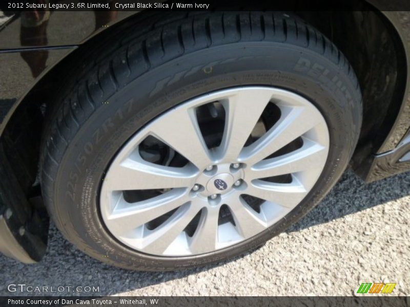 Crystal Black Silica / Warm Ivory 2012 Subaru Legacy 3.6R Limited