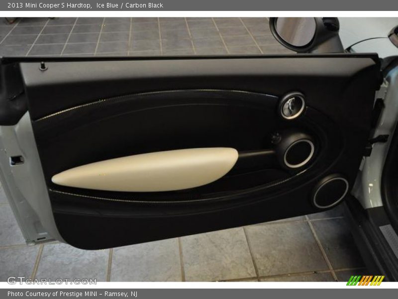Ice Blue / Carbon Black 2013 Mini Cooper S Hardtop