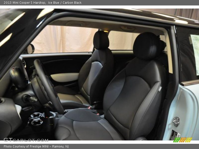 Ice Blue / Carbon Black 2013 Mini Cooper S Hardtop
