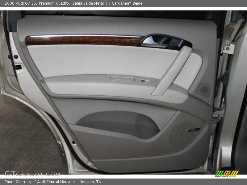 Bahia Beige Metallic / Cardamom Beige 2008 Audi Q7 3.6 Premium quattro