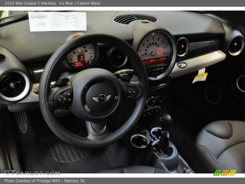 Ice Blue / Carbon Black 2013 Mini Cooper S Hardtop