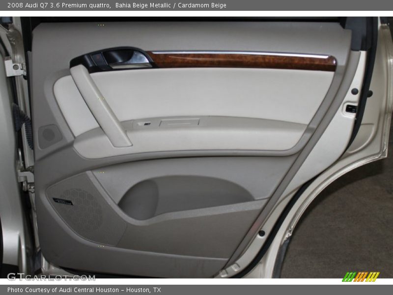 Bahia Beige Metallic / Cardamom Beige 2008 Audi Q7 3.6 Premium quattro