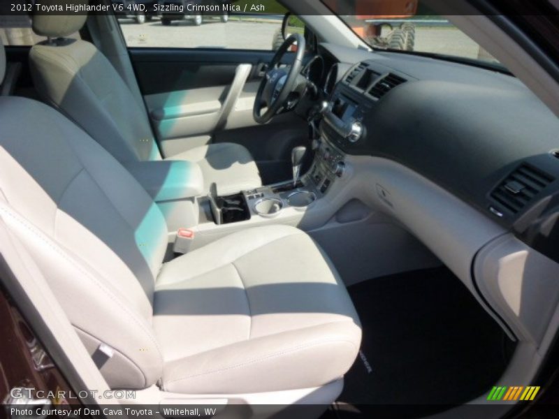 Sizzling Crimson Mica / Ash 2012 Toyota Highlander V6 4WD