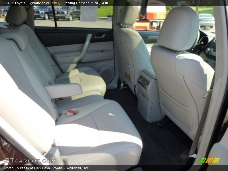 Sizzling Crimson Mica / Ash 2012 Toyota Highlander V6 4WD